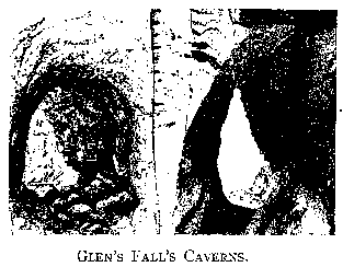 GLEN'S FALL'S CAVERNS.