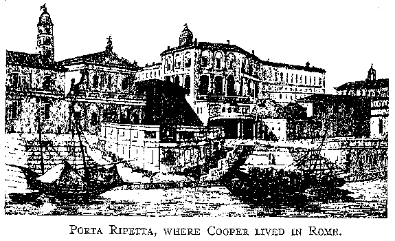 PORTA RIPETTA, WHERE COOPER LIVED IN ROME.