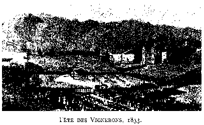 FÉTE DES VIGNERONS, 1833.