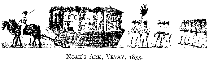 NOAH'S ARK, VEVAY, 1833.