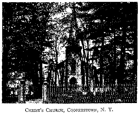 CHRIST'S CHURCH, COOPERSTOWN, N.Y.
