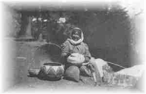 Susie, the Washoe indian basket maker, and narrator of indian legends