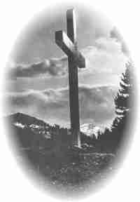 Memorial Cross at Donner Lake