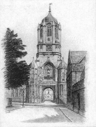 Plate XX. Christ Church : 'Tom' Tower
