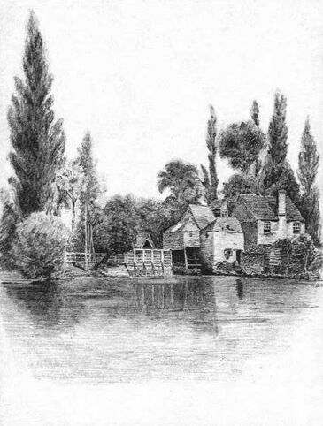 Plate XXVI. Iffley : The Old Mill