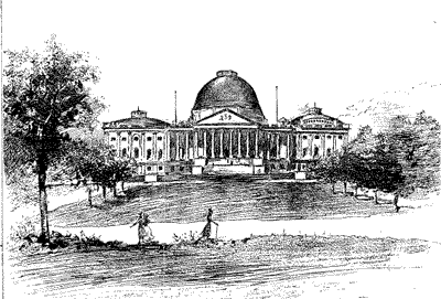 THE CAPITOL AT WASHINGTON IN 1846.