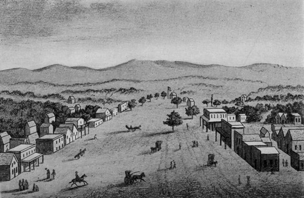 City of Oakland in 1856