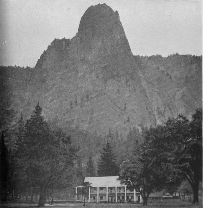 Sentinel Hotel, Yosemite, in 1869