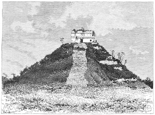 Het Castillo te Chichen-Itza. (Blz. 39.)