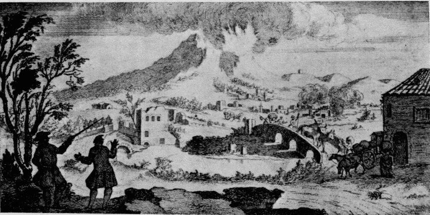 Illustration: AN ERUPTION OF MOUNT VESUVIUS