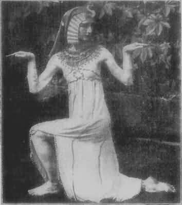AN EGYPTIAN DANCER