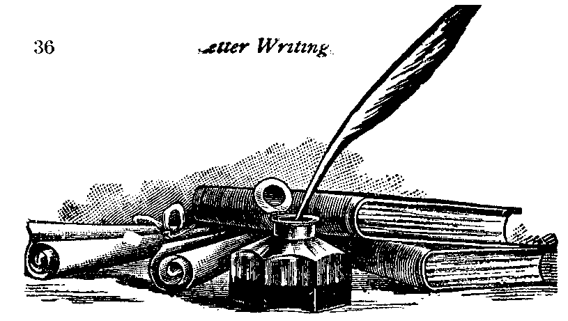 Quill in ink bottle