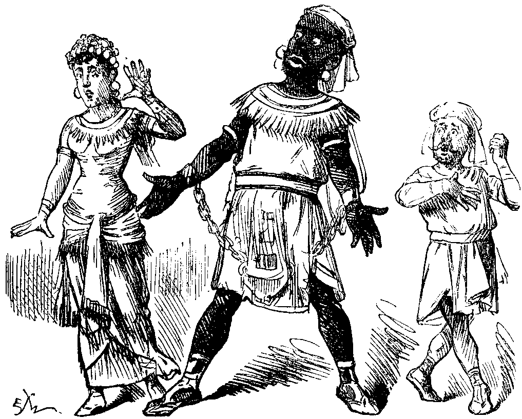 Amonasro, Aïda, and Radames.
