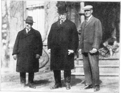 THREE PIONEERS IN SENIOR SERVICE WORK

Left to right: Colonel Ullman, President, Chamber of Commerce, New
Haven, Connecticut; Ex-President William H. Taft, and Walter Camp.