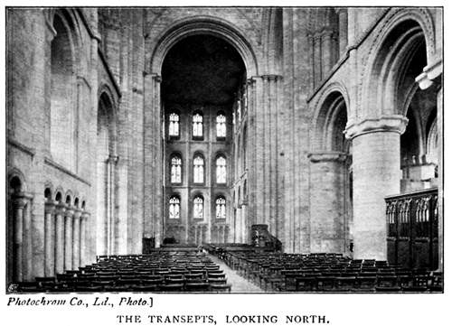 The Transepts, looking North.