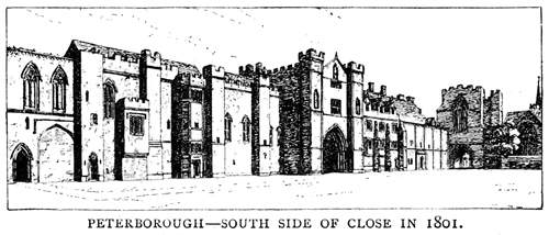 South Side of the Close, 1801.