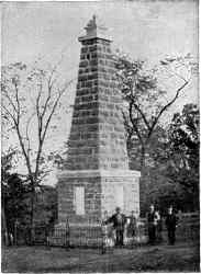 MONUMENT AT KELLOGG'S GROVE.