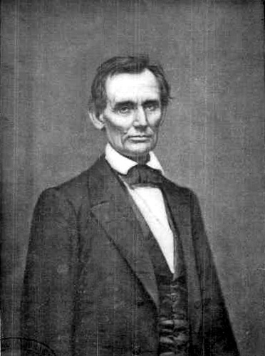 LINCOLN IN FEBRUARY, 1860, AT THE TIME OF THE COOPER INSTITUTE SPEECH.