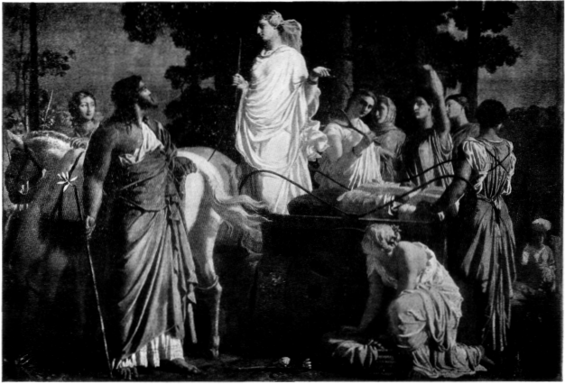 Odysseus and Nausicaä