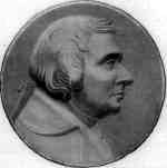 GEORGE ROMNEY, PAINTER OF 'THE PARSON'S DAUGHTER,' SHOWN ON PAGE 257. FROM A MEDALLION BY THOMAS HALEY.