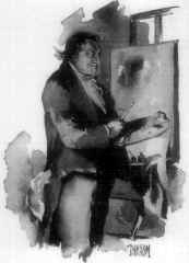 JOSEPH MALLORD WILLIAM TURNER. FROM A DRAWING BY SIR JOHN GILBERT.