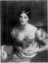 LADY BLESSINGTON. FROM A PAINTING BY SIR THOMAS LAWRENCE.