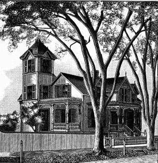 RESIDENCE OF RUFUS A. JOHNSON.