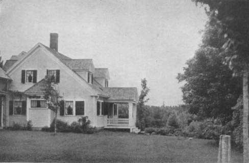 The house at Peterboro, New Hampshire, where MacDowell spent his summers