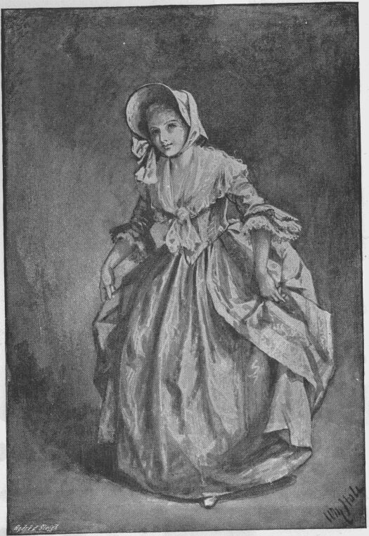 Illustration: SHE DROPPED ME ONE OF HER CURTSEYS, WHICH
WERE EXTRAORDINARY TAKING