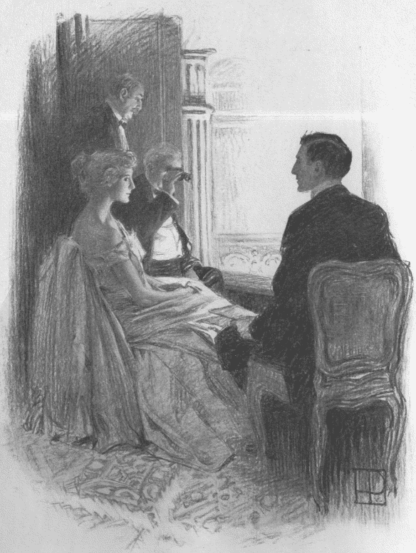 Illustration: Her eyes widened; in her accent was wonder
Page 75