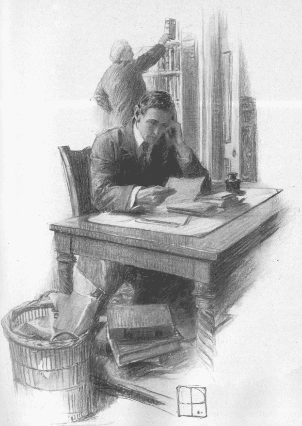 Illustration: Here and there appeared the name of a woman
Page 144