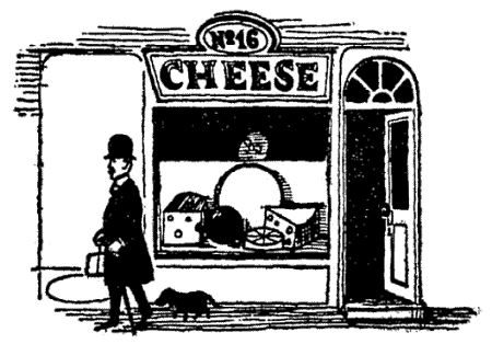 Illustration: cheese store