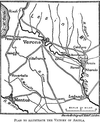 PLAN TO ILLUSTRATE THE VICTORY OF ARCOLA