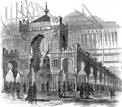 FA&Ccedil;ADE OF THE BRAZILIAN DIVISION, MAIN BUILDING.