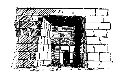 Fig 117.--Door in façade of mastaba. 