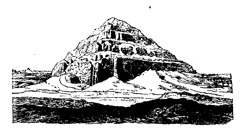 Fig 137.--The Step Pyramid of Sakkarah. 