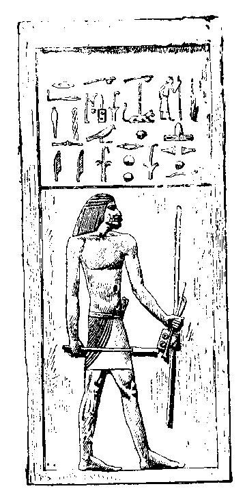 Fig 184. --Panel from tomb of Hesi. 