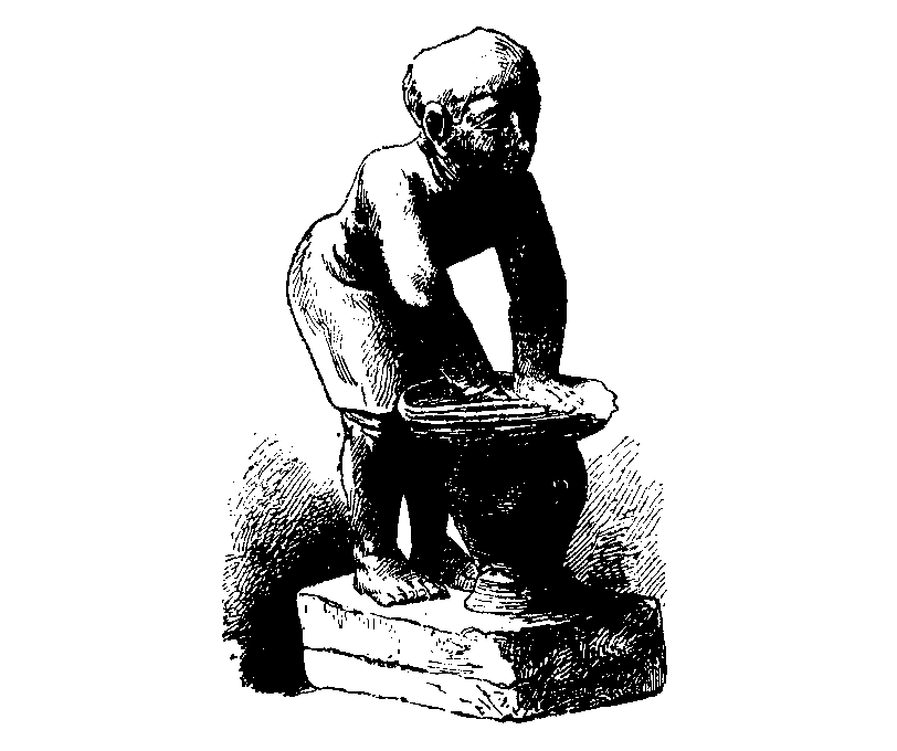 Fig 194.--A Bread-maker, Old Empire. 