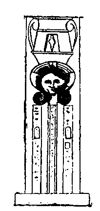 Fig 57.--Hathor pillar, Ab� Simbel. 