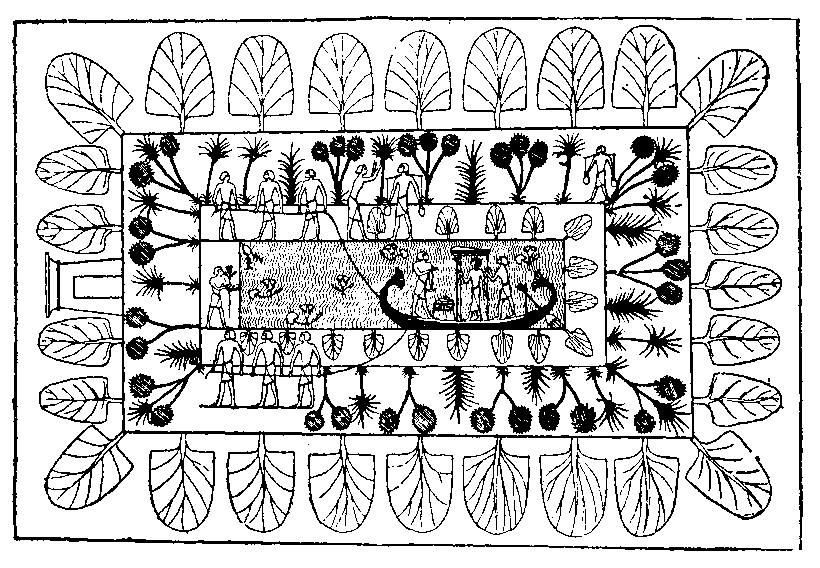 Fig 175.--Scene from tomb of Rekhmara, Eighteenth
Dynasty. 