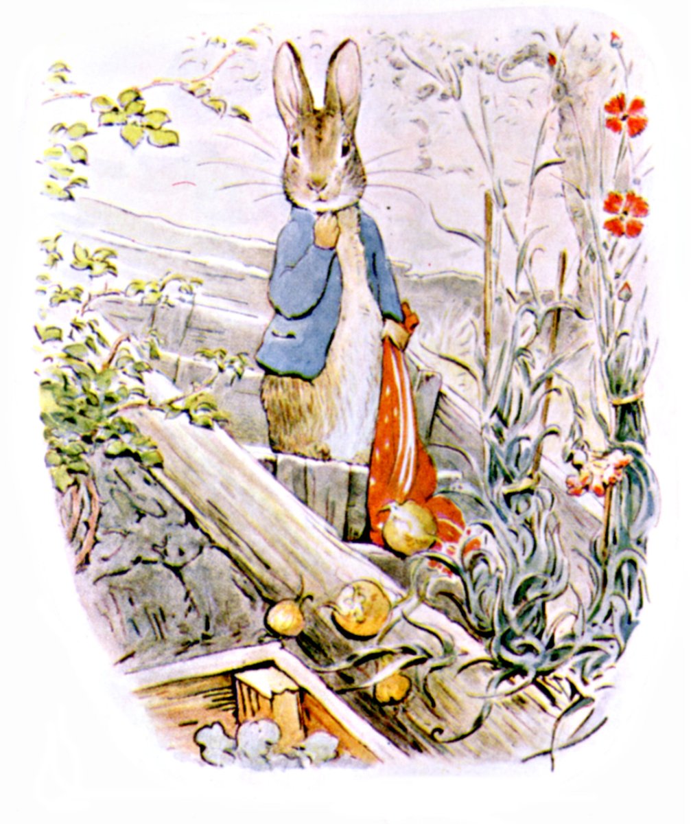 The Project Gutenberg eBook of The Tale Of Benjamin Bunny, by Beatrix  Potter.