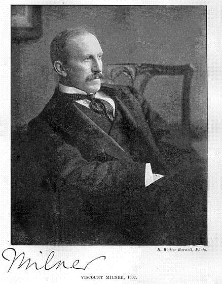 Viscount Milner, 1902
