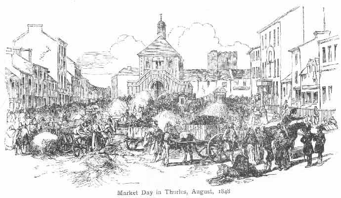 Market Day in Thurles, August, 1848