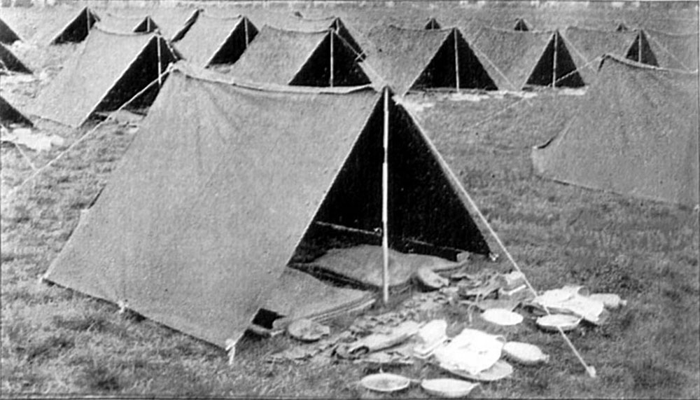 Proper Arrangement Of Shelter Tents