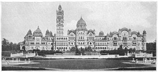 Laxmivilla, residentie van den vorst van Baroda.