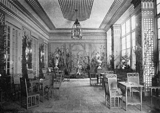 THE TRELLIS ROOM IN THE COLONY CLUB