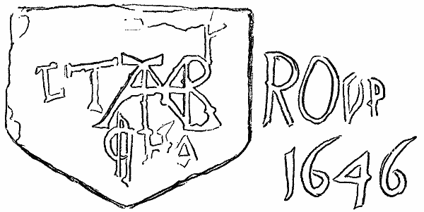 Monogram and Inscription