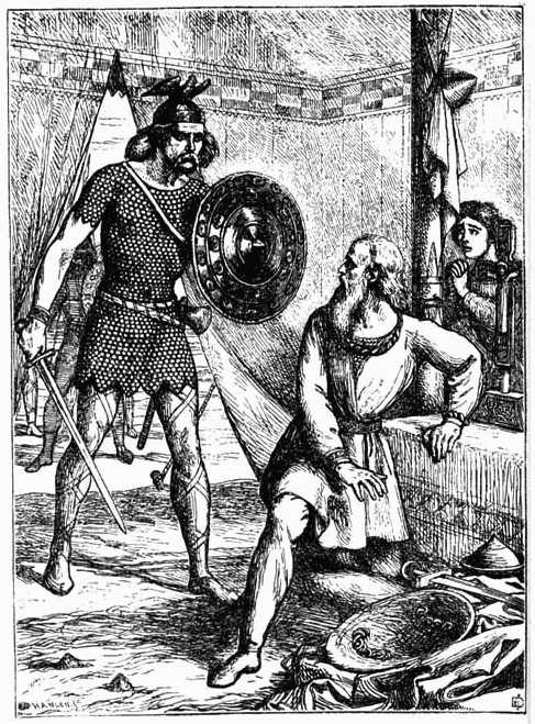 King Brian Boroimhé killed by the Viking.