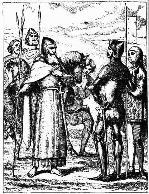Interview between MacMurrough and the Officers of Richard
the Strong.