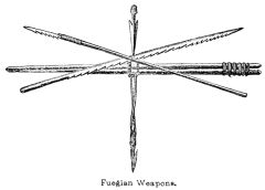 Illustration: Fuegian Weapons